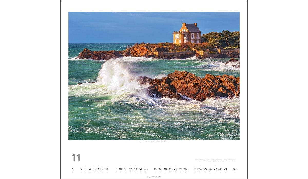 advertising calendar: Brittany 2026
