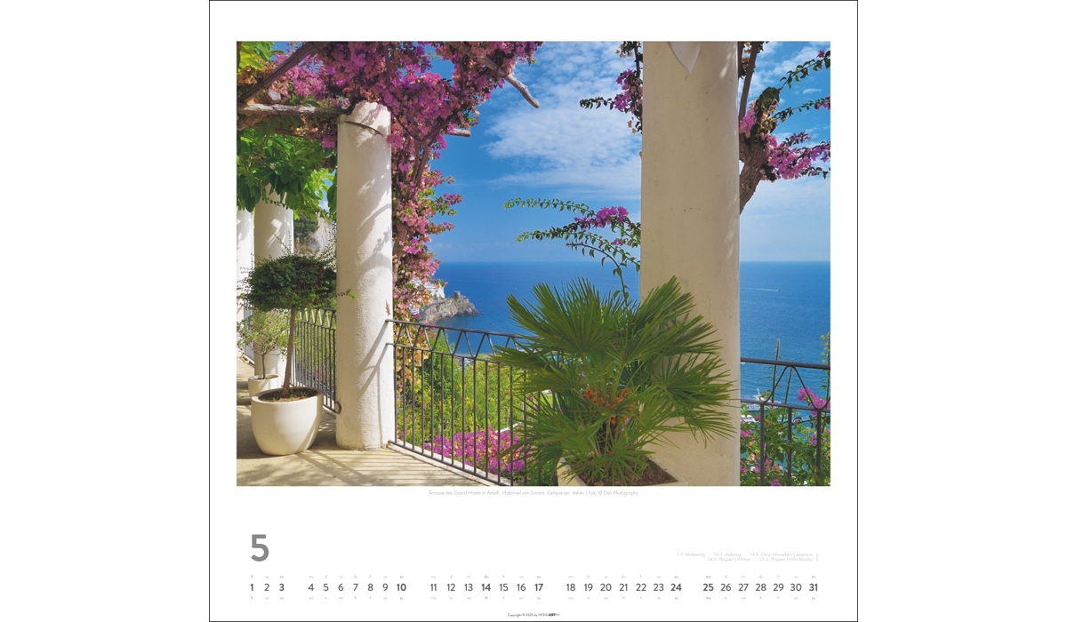 advertising calendar: Mediterranean Impressions 2026