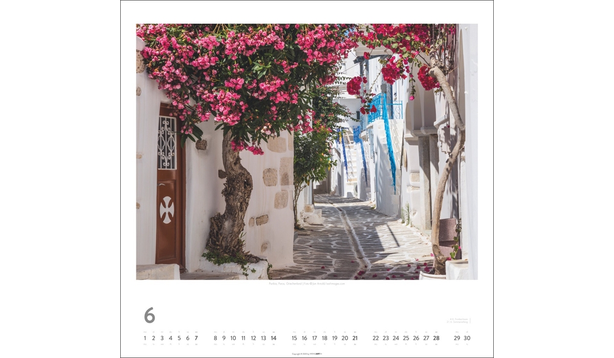 advertising calendar: Mediterranean Impressions 2026