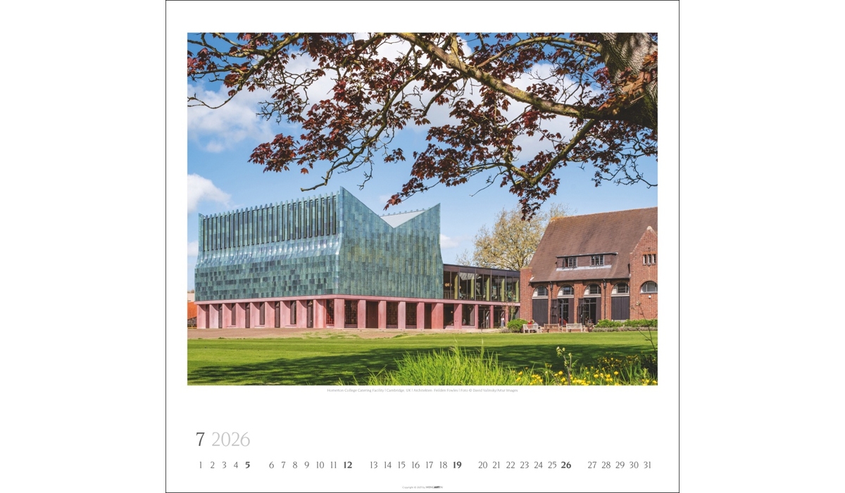 Werbekalender: Moderne Architektur 2026