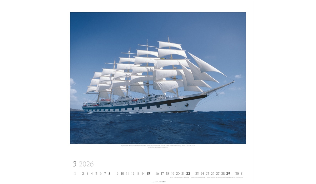 advertising calendar: Tall Ships 2026