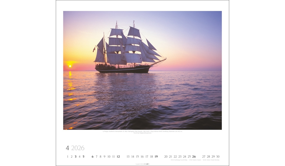 advertising calendar: Tall Ships 2026