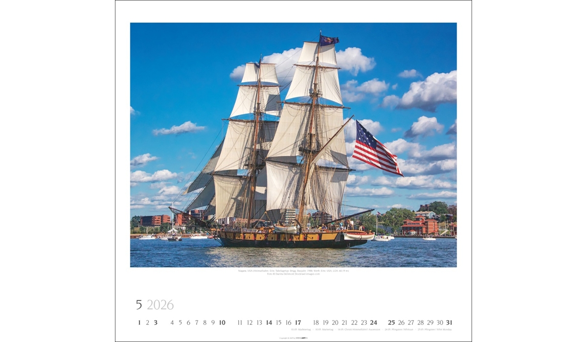 advertising calendar: Tall Ships 2026
