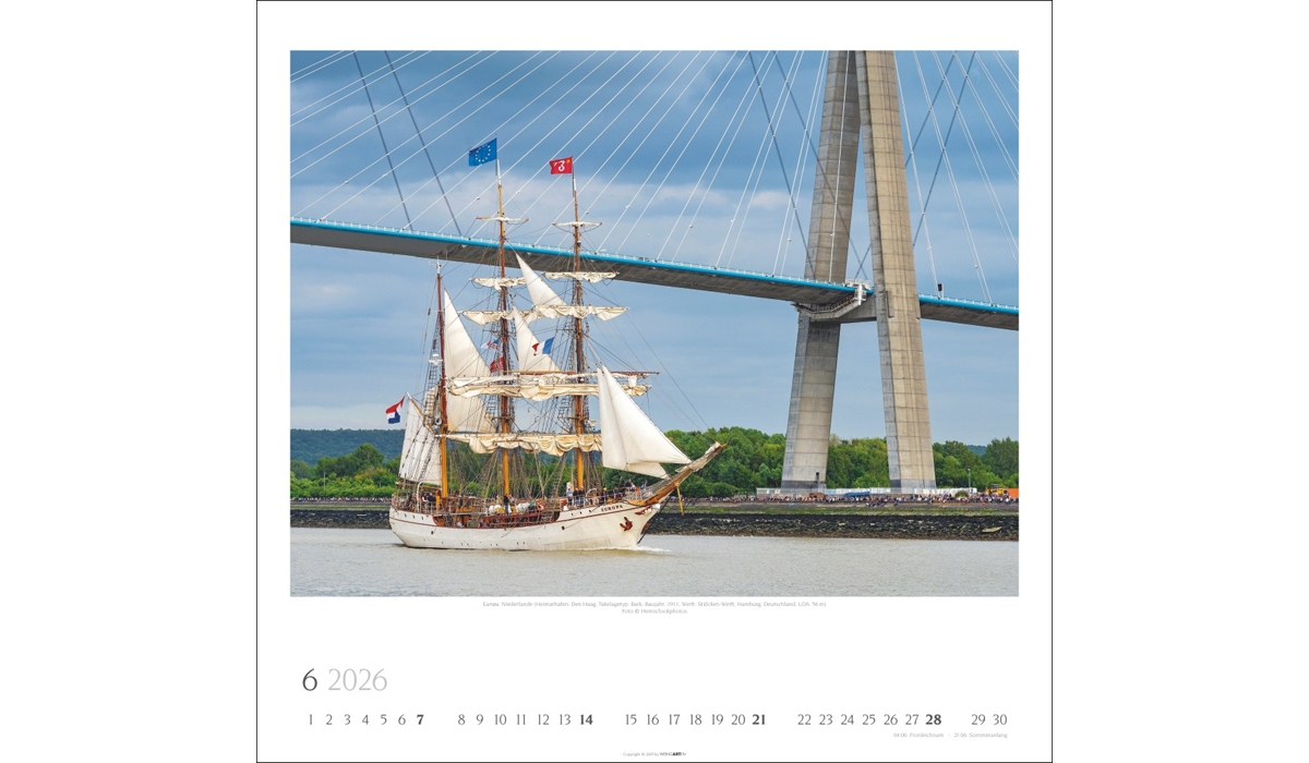 advertising calendar: Tall Ships 2026