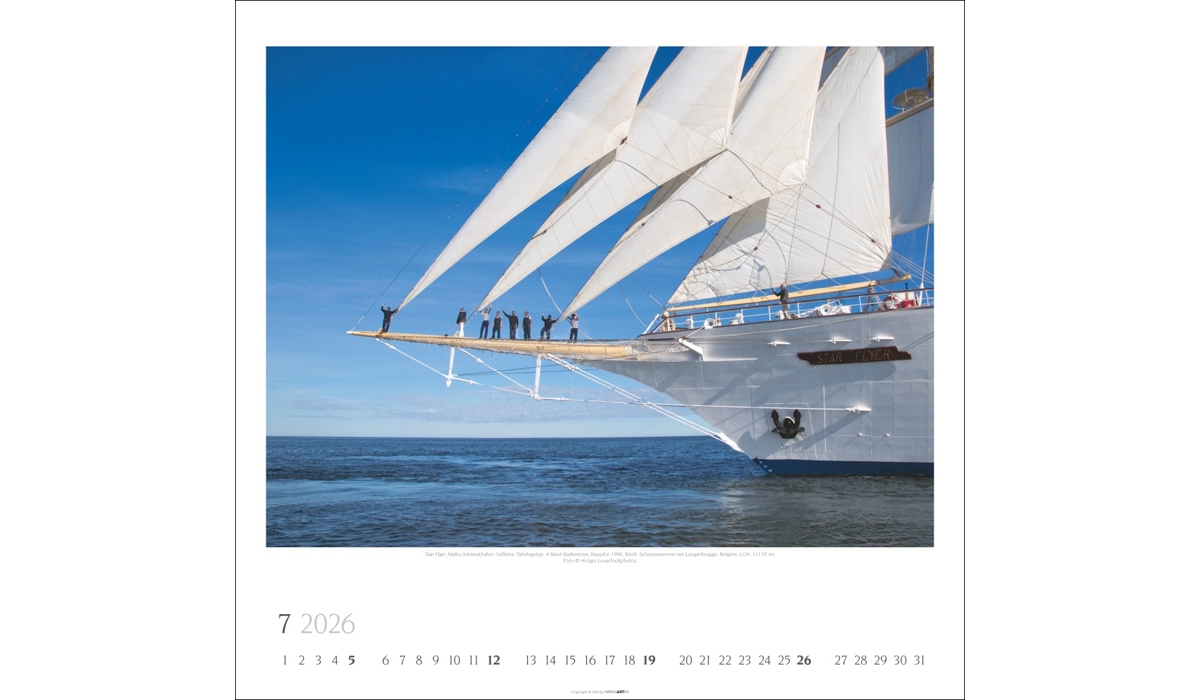 advertising calendar: Tall Ships 2026