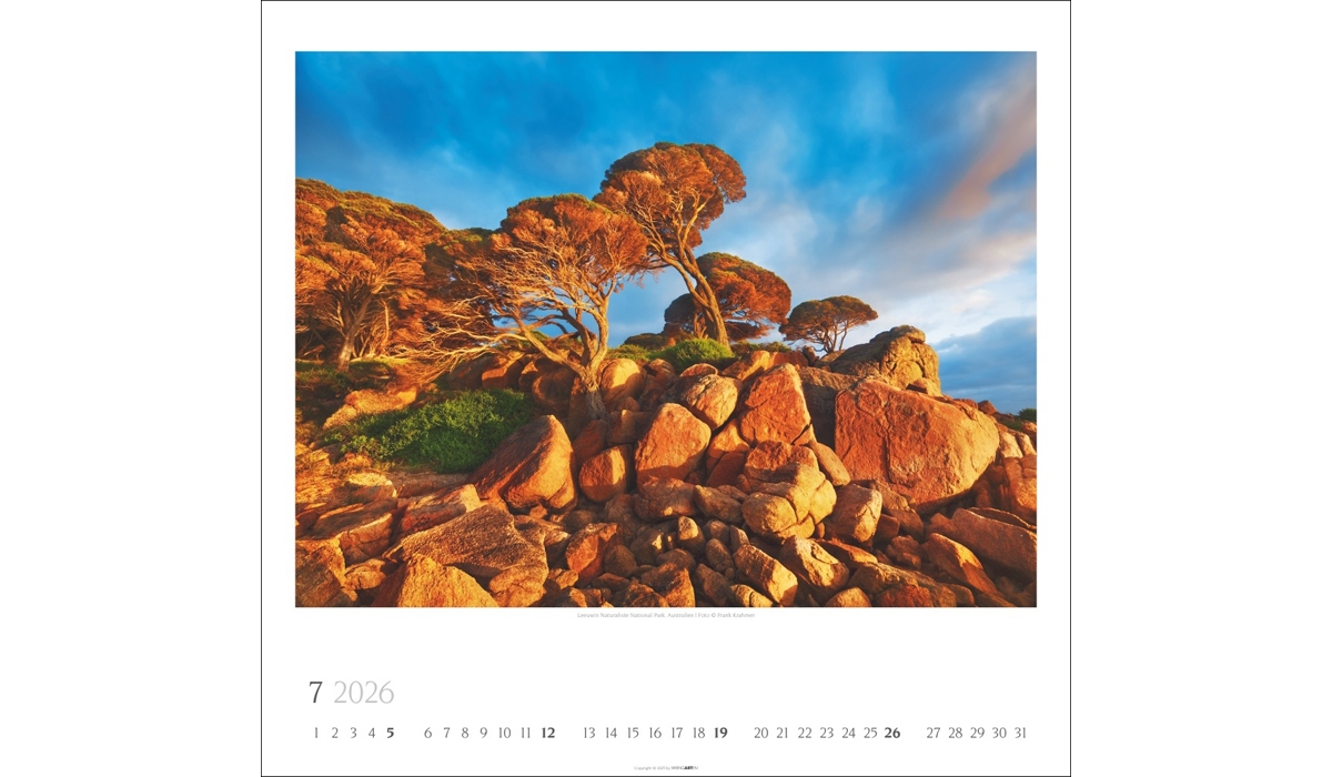 Werbekalender: Wunder der Natur 2026