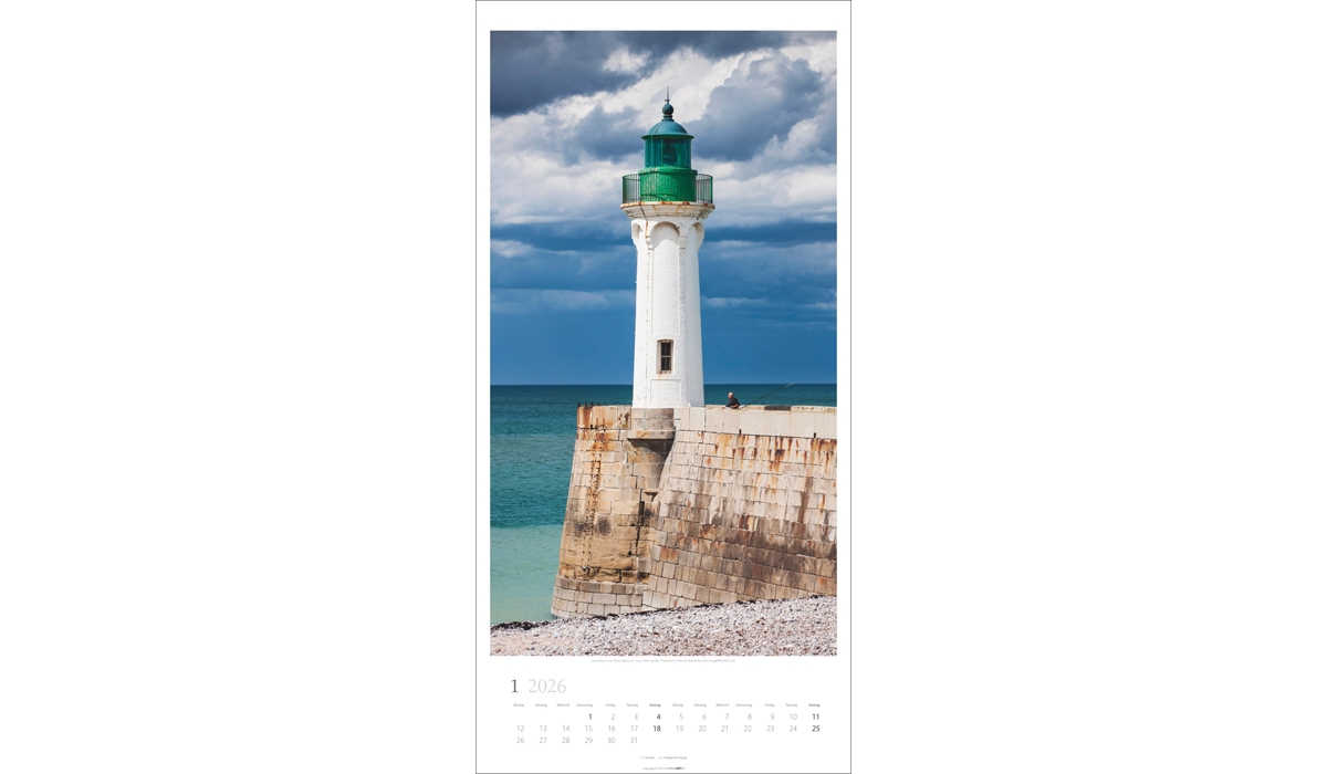 advertising calendar: Lighthouses 2026