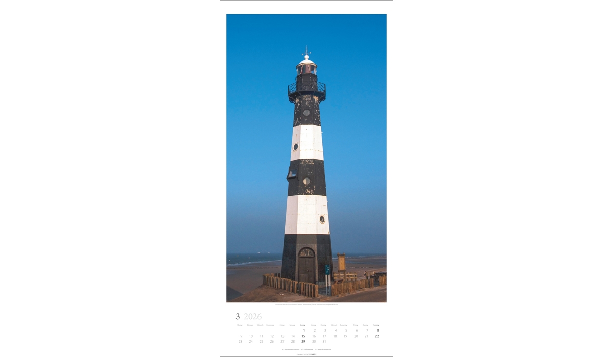 advertising calendar: Lighthouses 2026