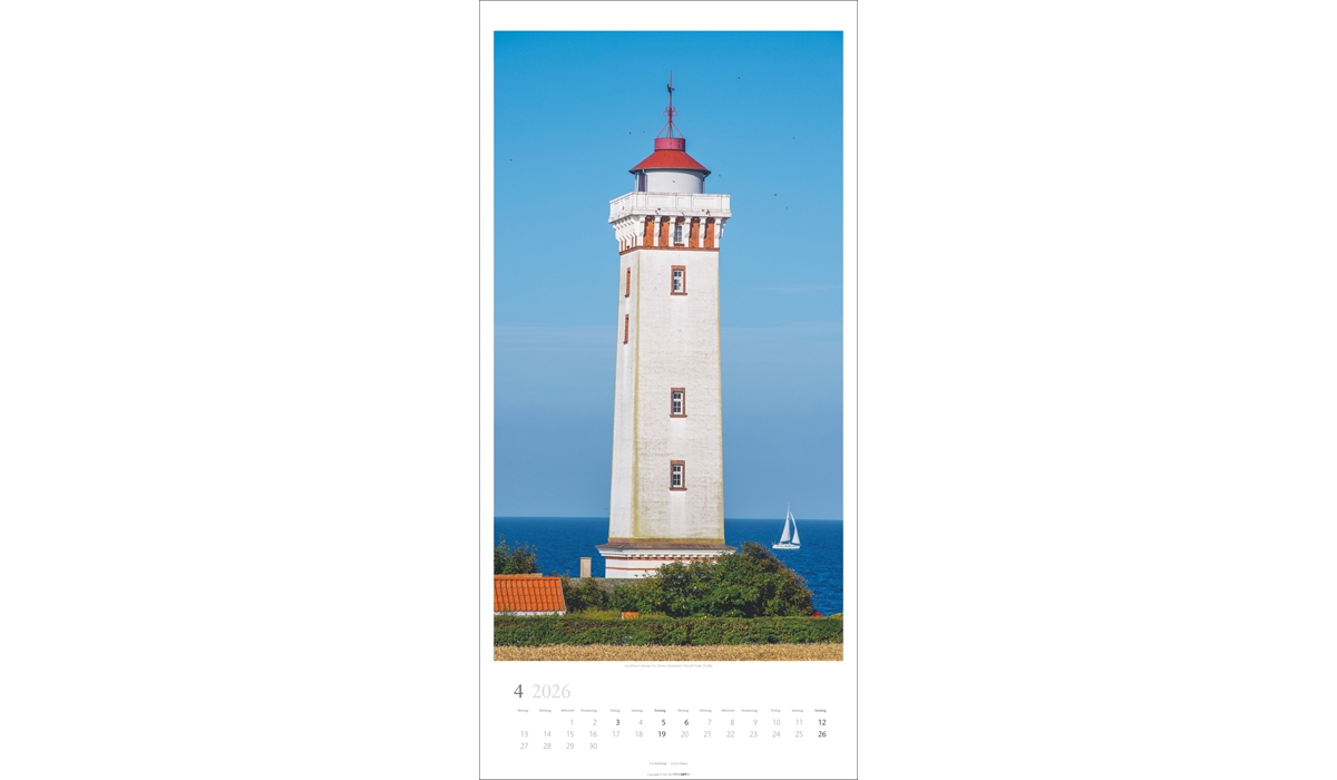 advertising calendar: Lighthouses 2026