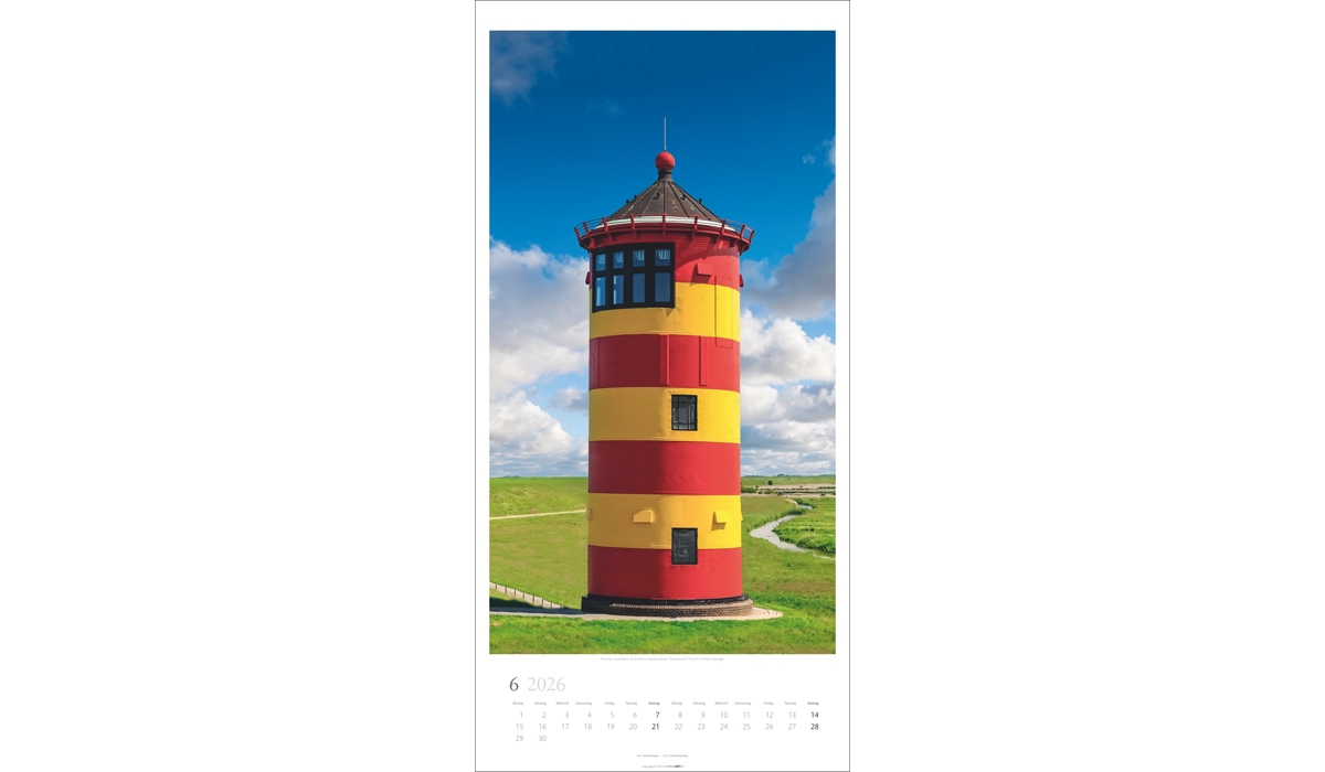 advertising calendar: Lighthouses 2026