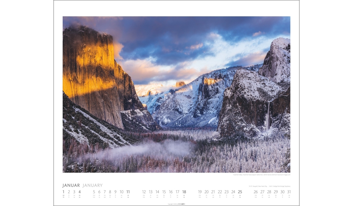 advertising calendar: Planet Earth 2026