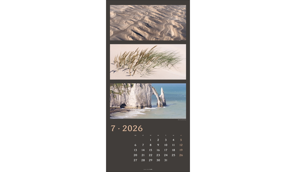 advertising calendar: Colors Of Nature 2026