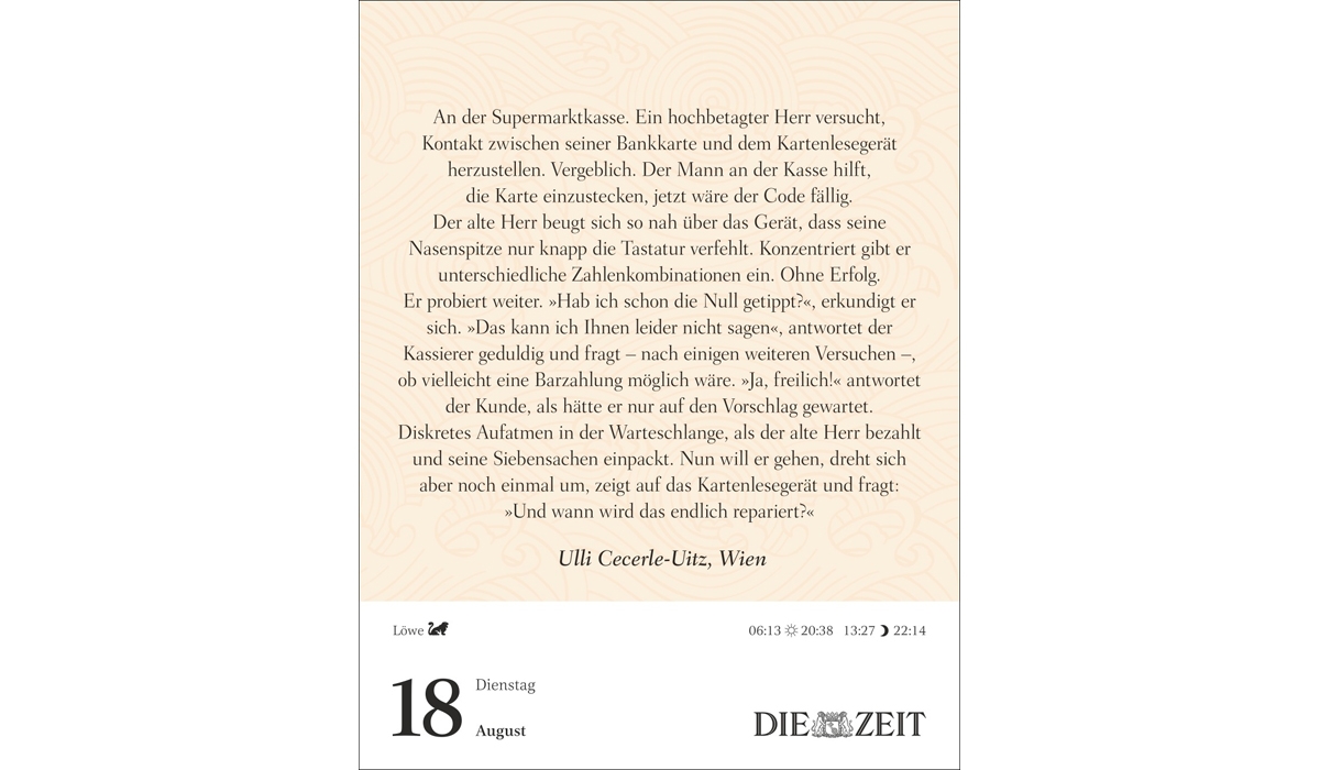 Werbekalender: Was mein Leben reicher macht Tagesabreißkalender 2026