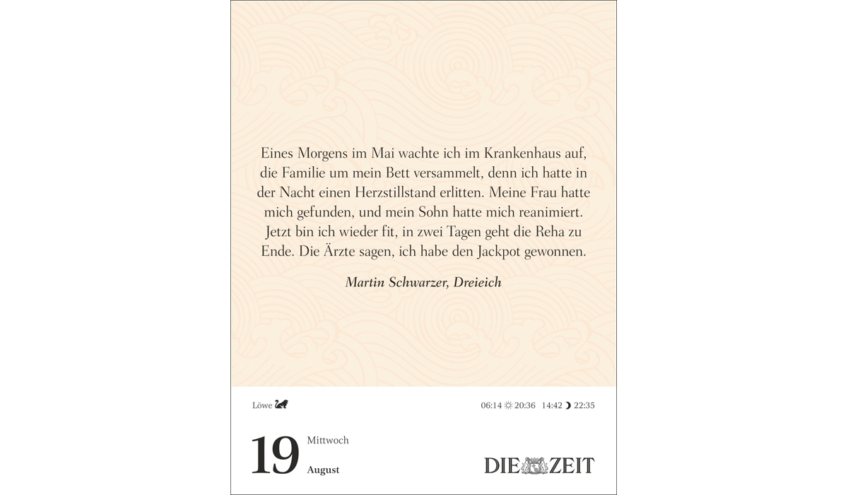 Werbekalender: Was mein Leben reicher macht Tagesabreißkalender 2026