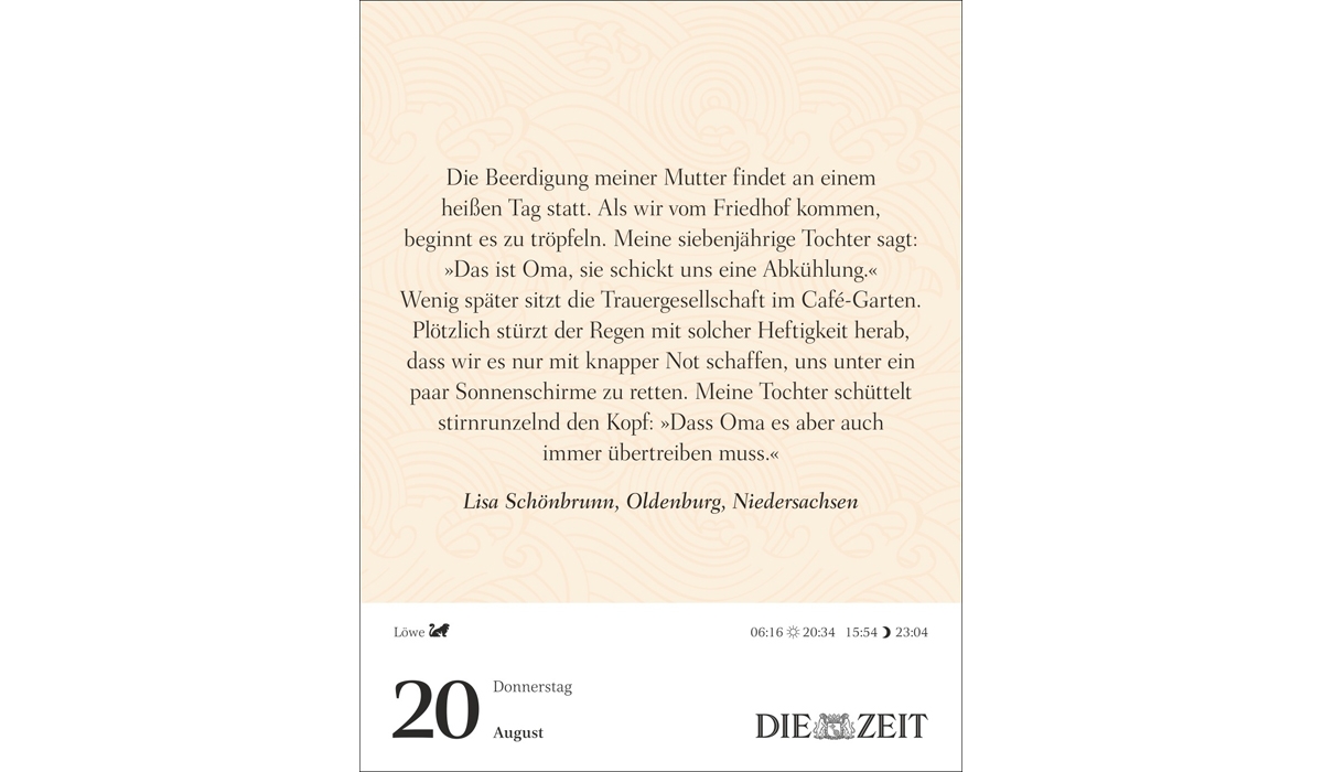 Werbekalender: Was mein Leben reicher macht Tagesabreißkalender 2026