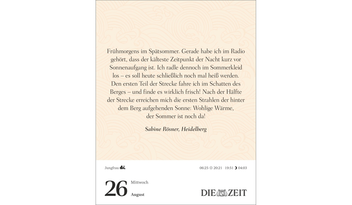 Werbekalender: Was mein Leben reicher macht Tagesabreißkalender 2026