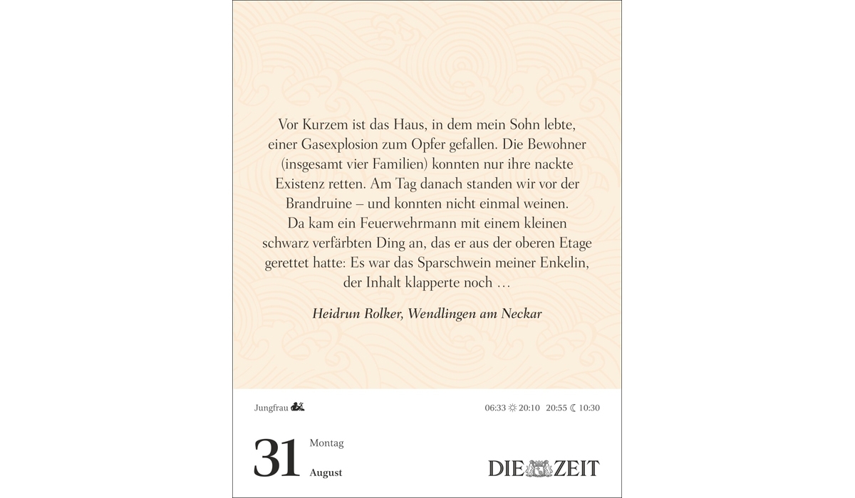 Werbekalender: Was mein Leben reicher macht Tagesabreißkalender 2026