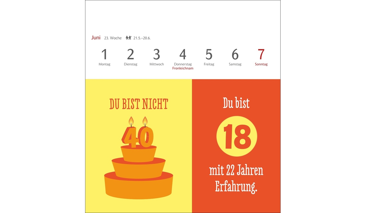 advertising calendar: The Fat Bird Breaks The Branch Postcard Calendar 2026