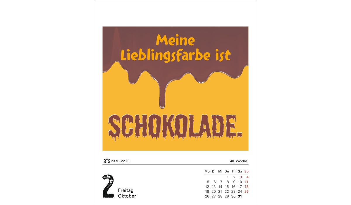 Werbekalender: Lange Rede kurzer Gin Tagesabreißkalender 2026
