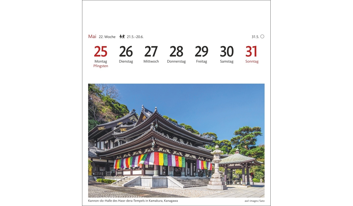 Werbekalender: Japan Sehnsuchtskalender 2026