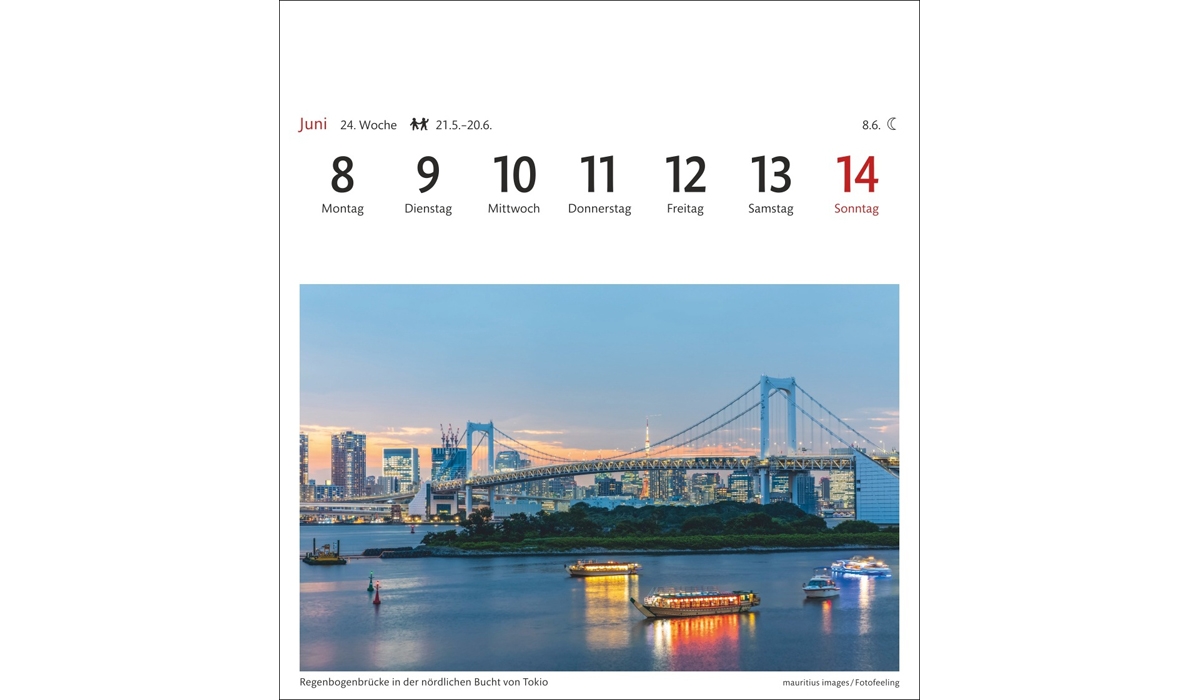 Werbekalender: Japan Sehnsuchtskalender 2026