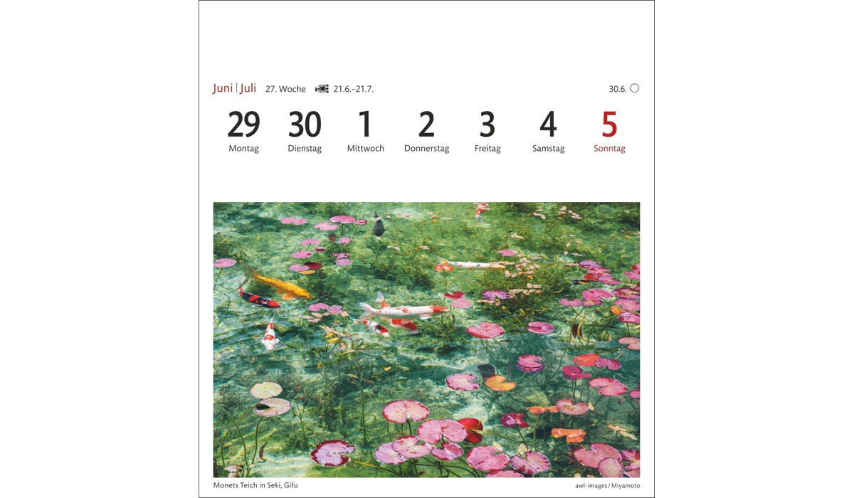 Werbekalender: Japan Sehnsuchtskalender 2026
