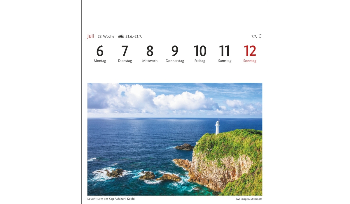 Werbekalender: Japan Sehnsuchtskalender 2026