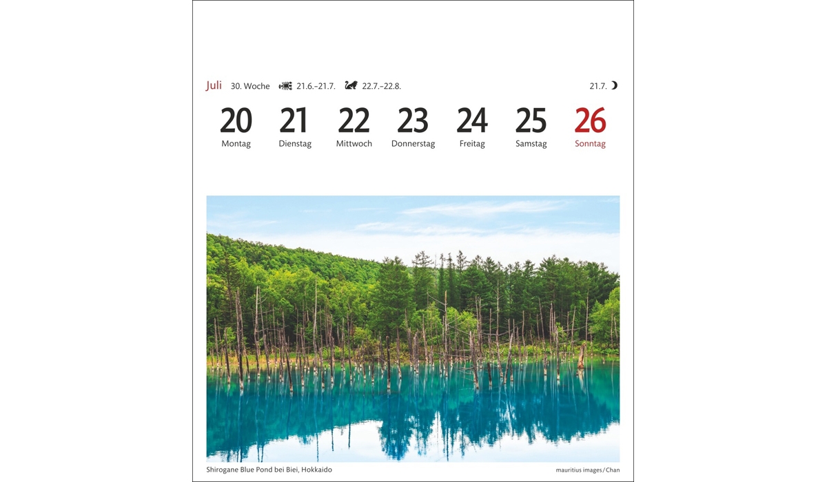 Werbekalender: Japan Sehnsuchtskalender 2026