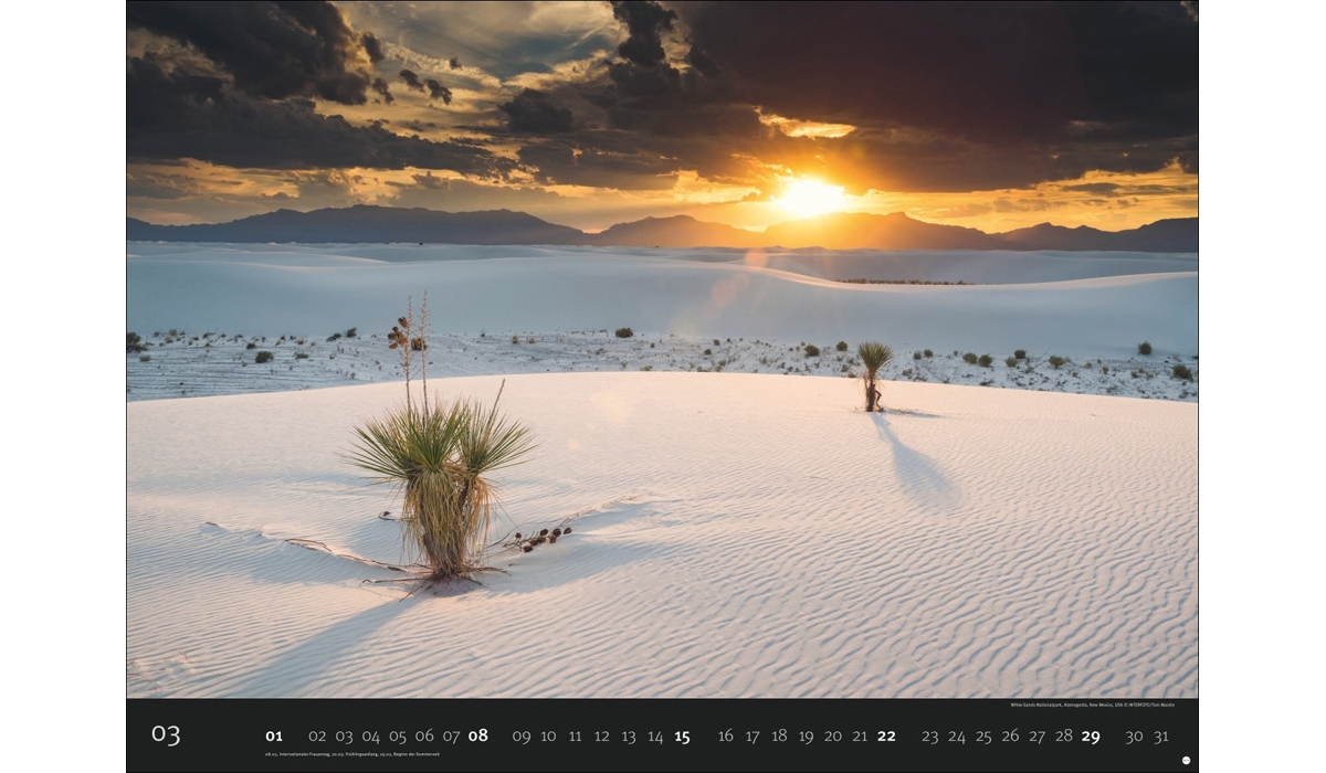 Werbekalender: Landscapes Edition 2026