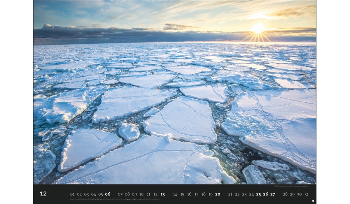 Werbekalender: Landscapes Edition 2026