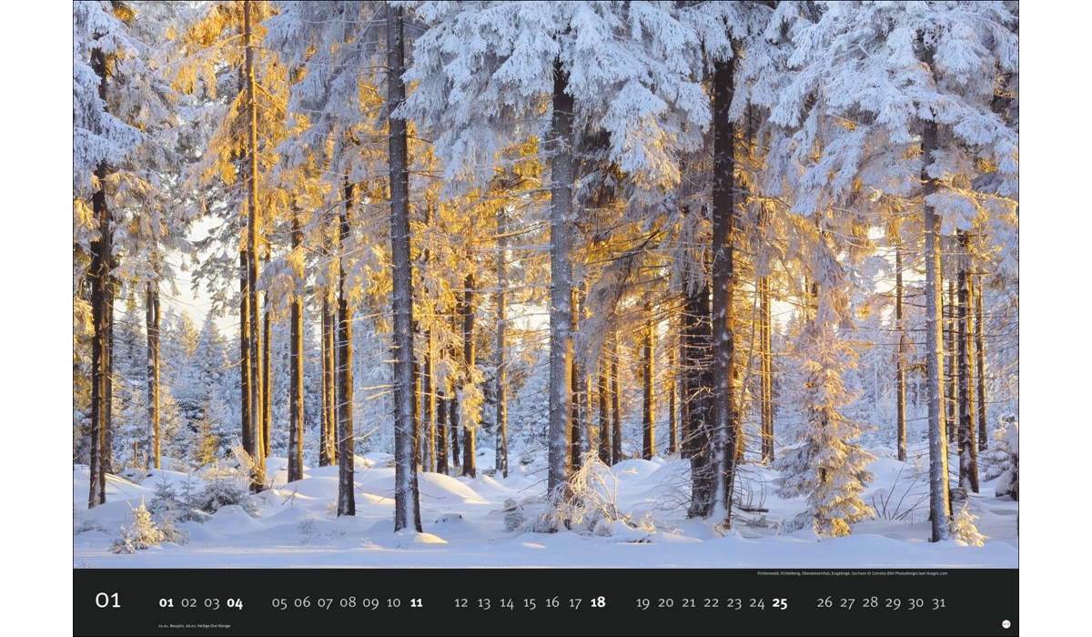 advertising calendar: Germany'S Natural Paradises 2026