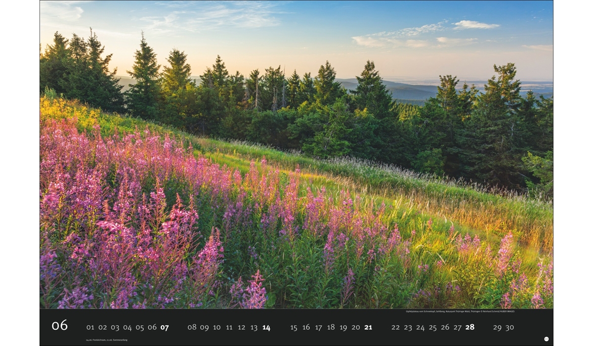advertising calendar: Germany'S Natural Paradises 2026