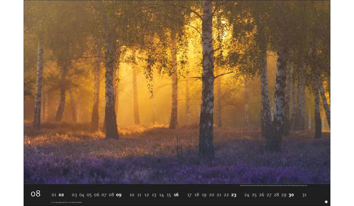 advertising calendar: Germany'S Natural Paradises 2026