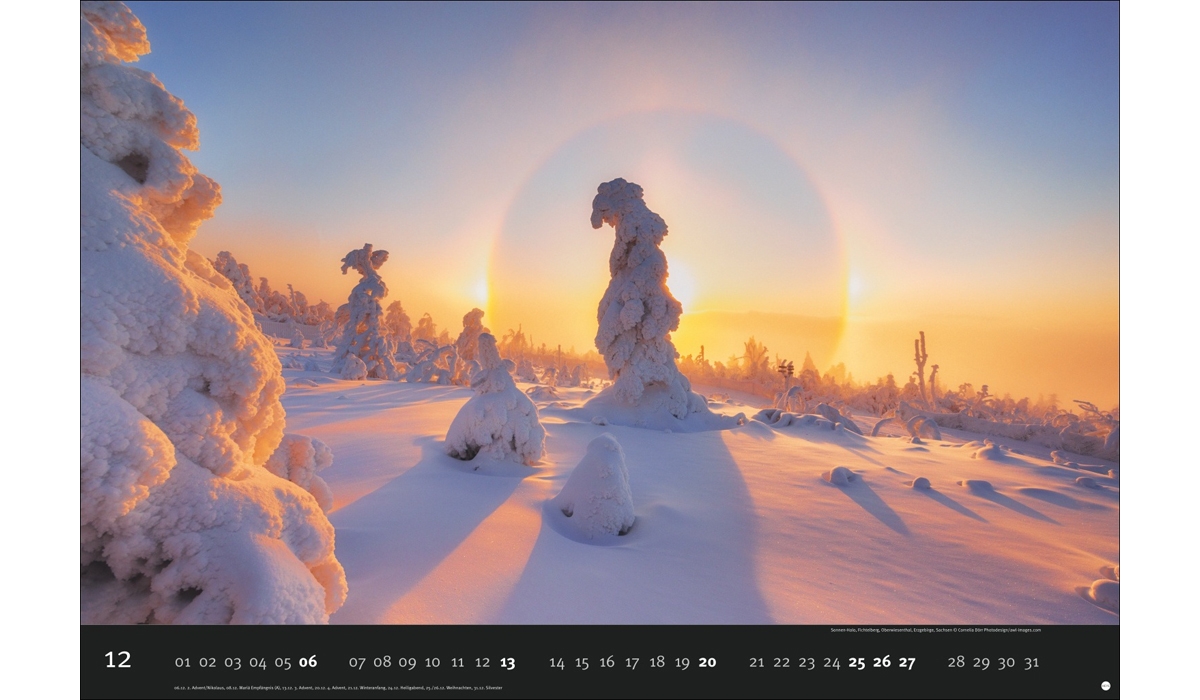 advertising calendar: Germany'S Natural Paradises 2026