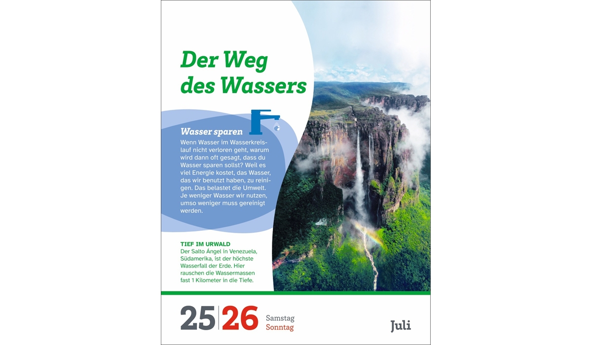 Werbekalender: WAS IST WAS Der Kalender Tagesabreißkalender 2026