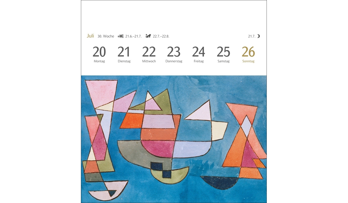 Werbekalender: Kunstgenuss Postkartenkalender 2026