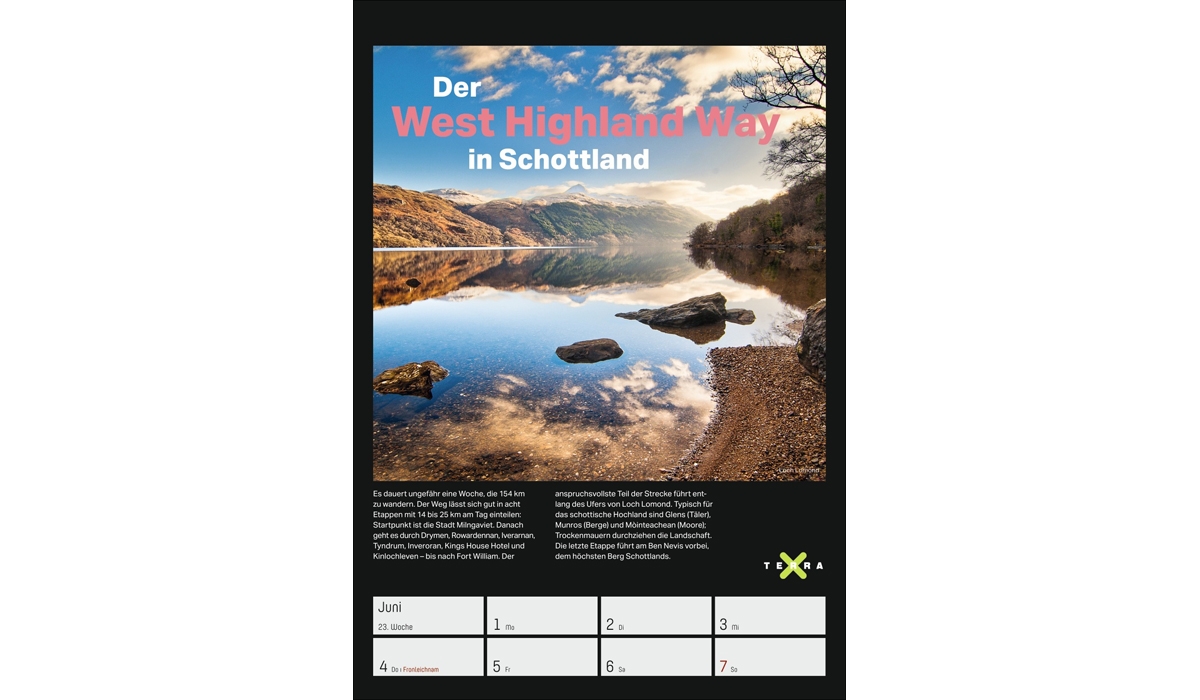 Werbekalender: Terra X - Das Wunder Erde Wochenplaner 2026