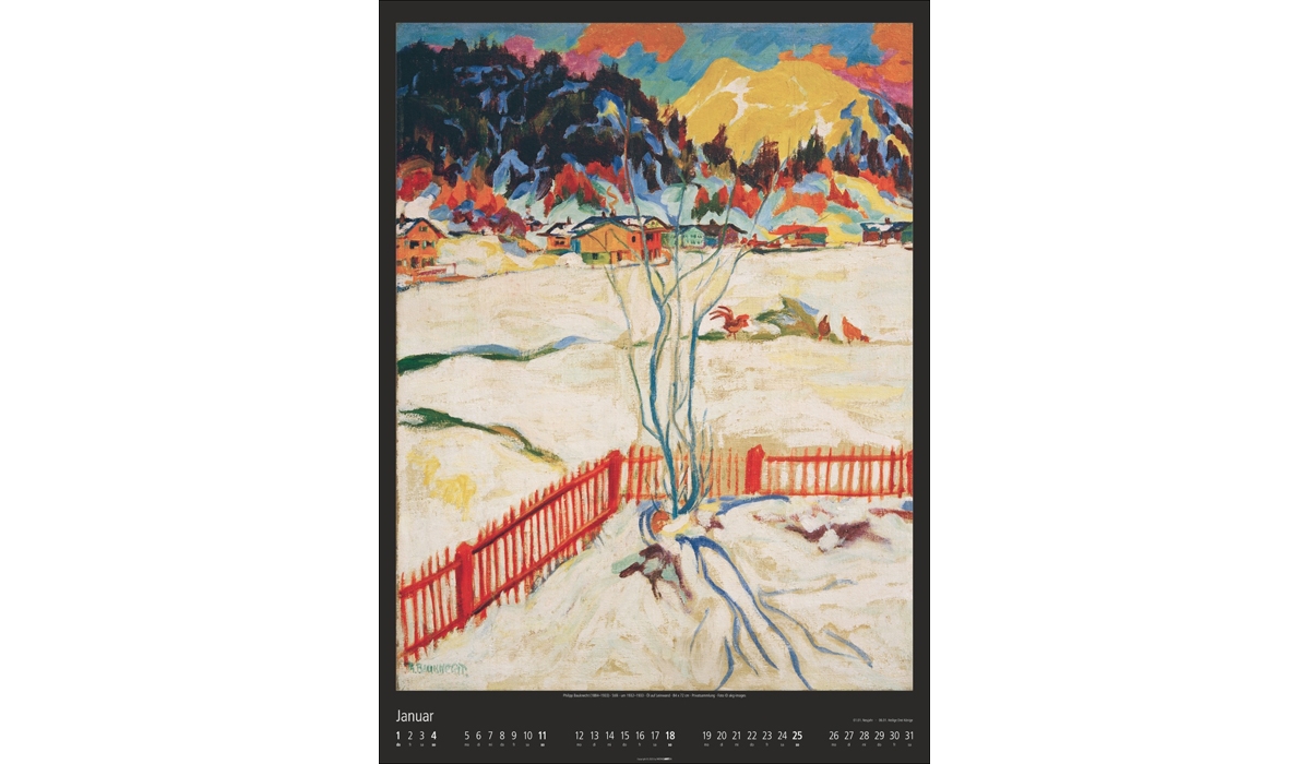 advertising calendar: World Of Art 2026