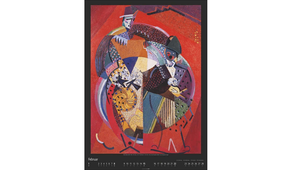 advertising calendar: World Of Art 2026