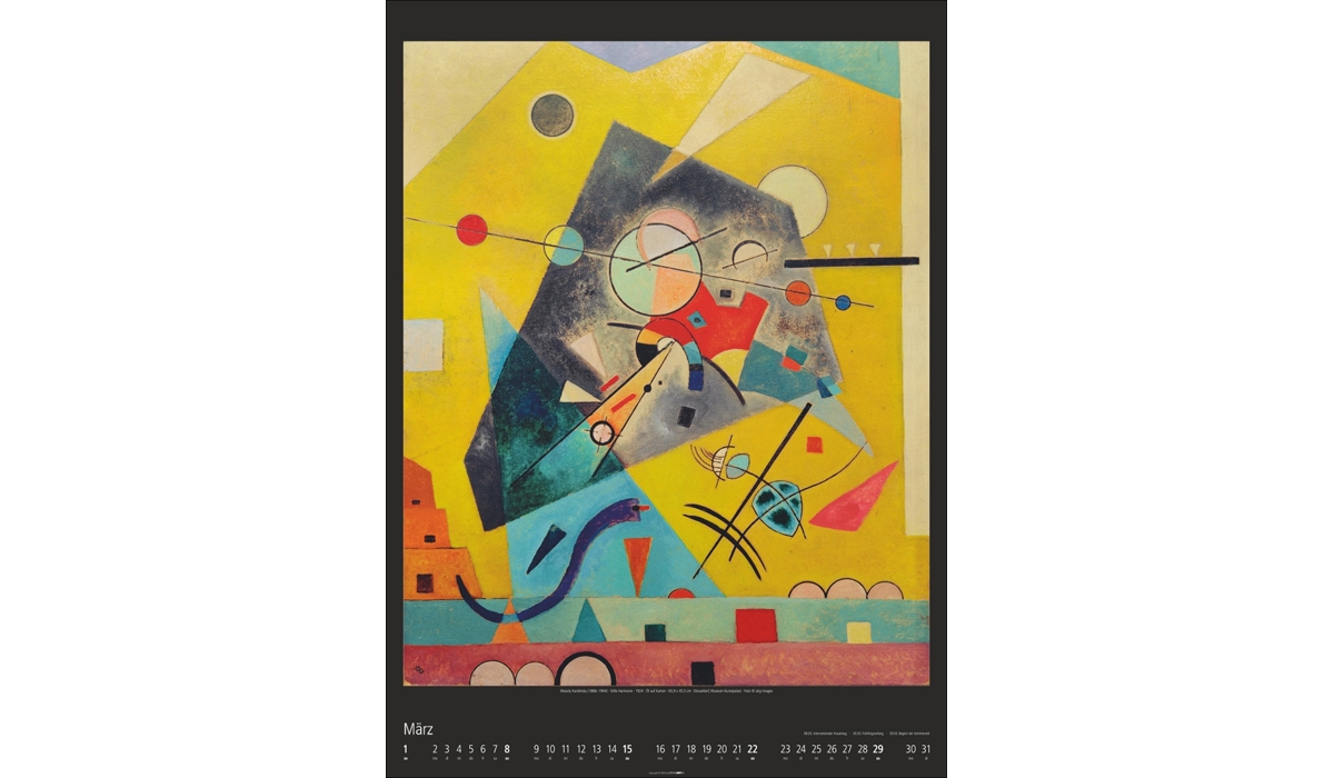 advertising calendar: World Of Art 2026