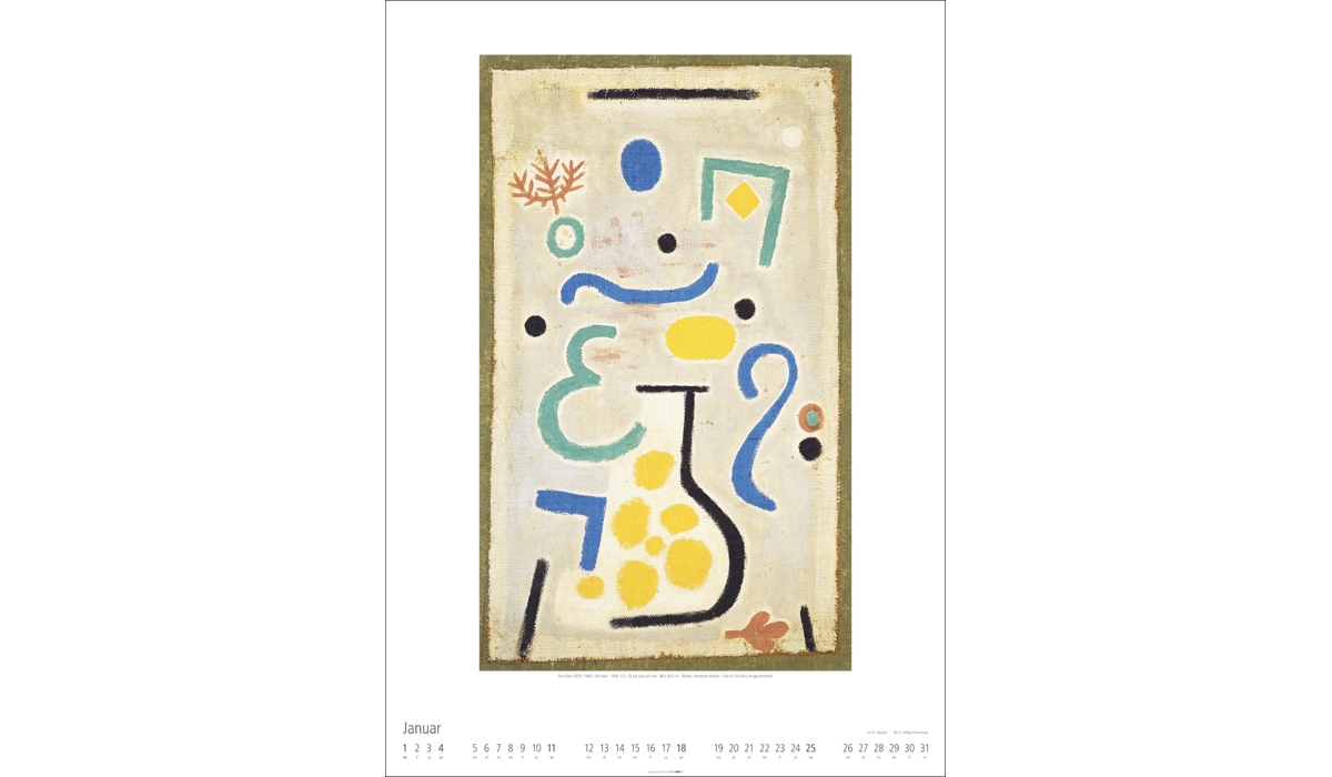 advertising calendar: Bauhaus 2026