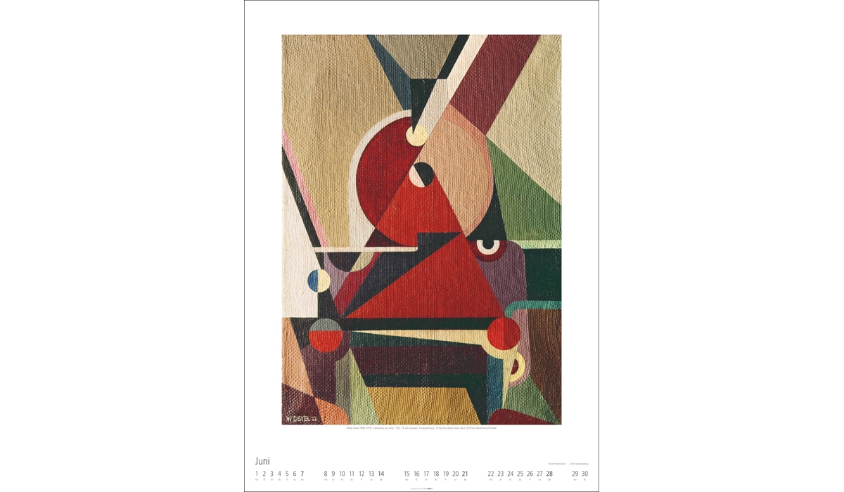 advertising calendar: Bauhaus 2026