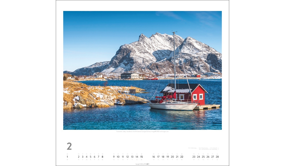 advertising calendar: Norway 2026