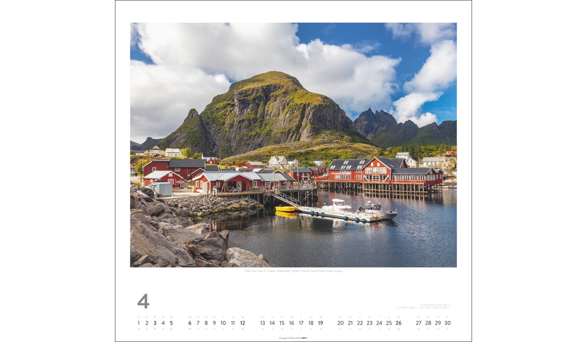 advertising calendar: Norway 2026