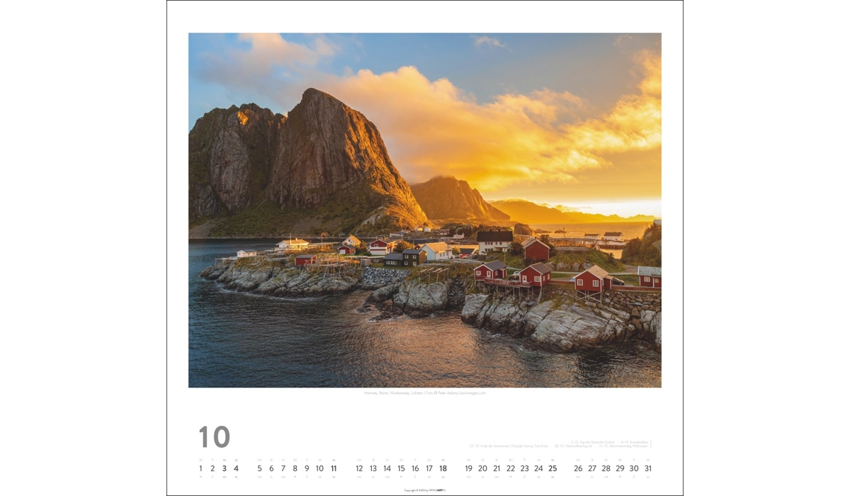 advertising calendar: Norway 2026