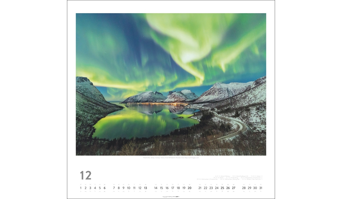 advertising calendar: Norway 2026