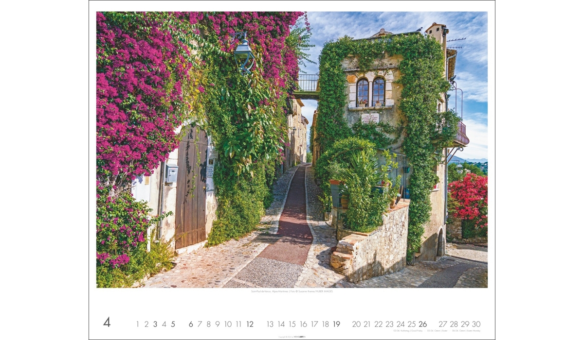 advertising calendar: Provence 2026