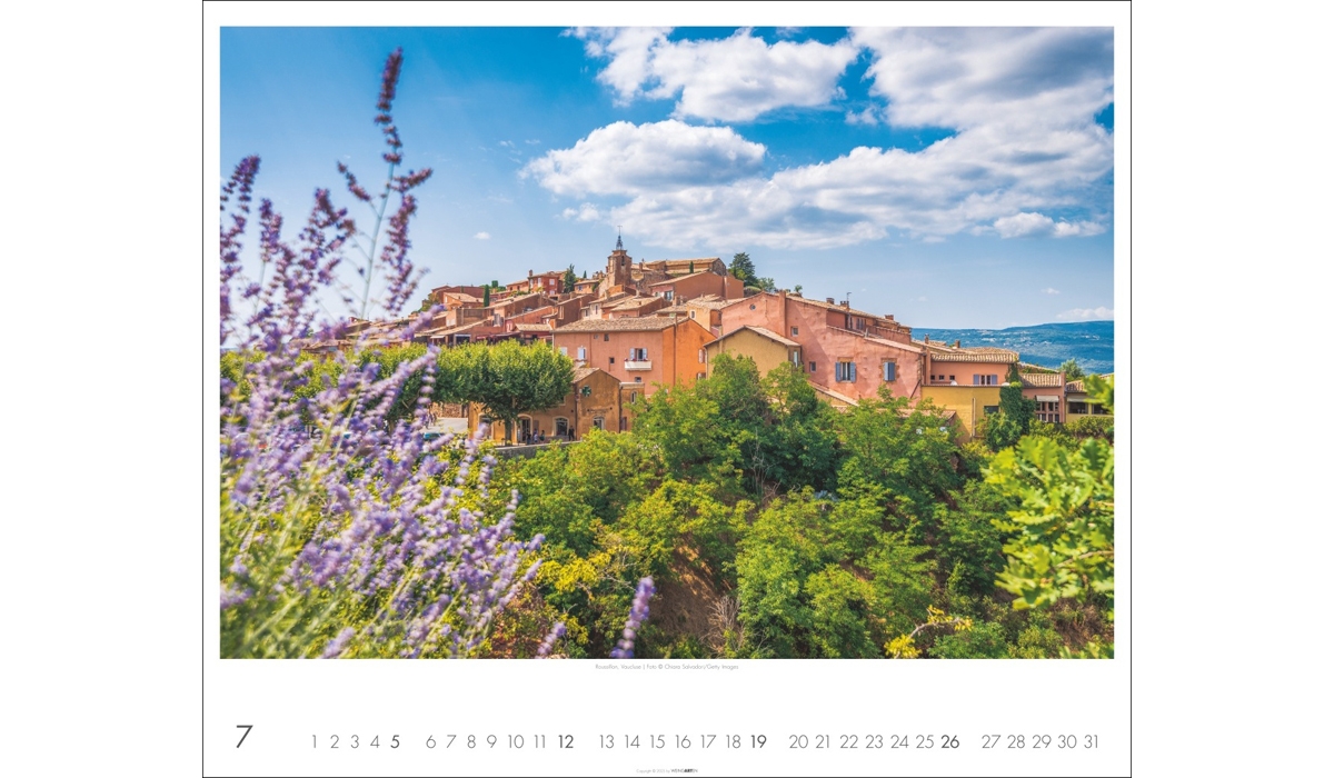 advertising calendar: Provence 2026