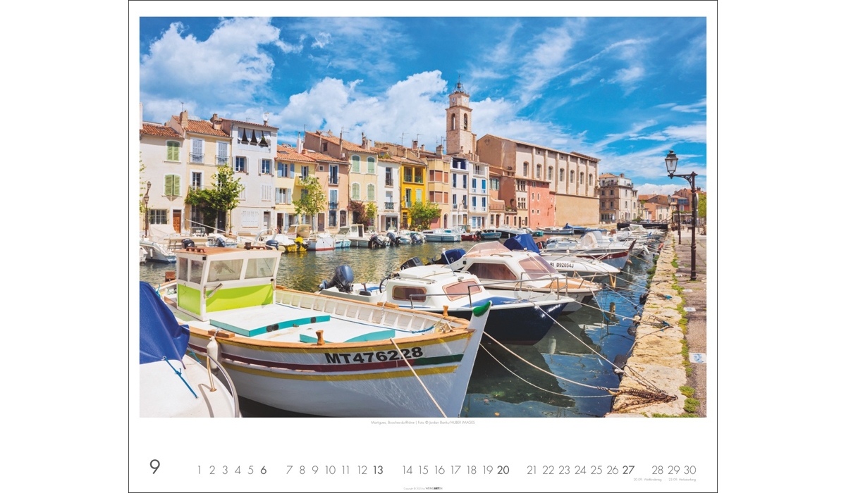 advertising calendar: Provence 2026