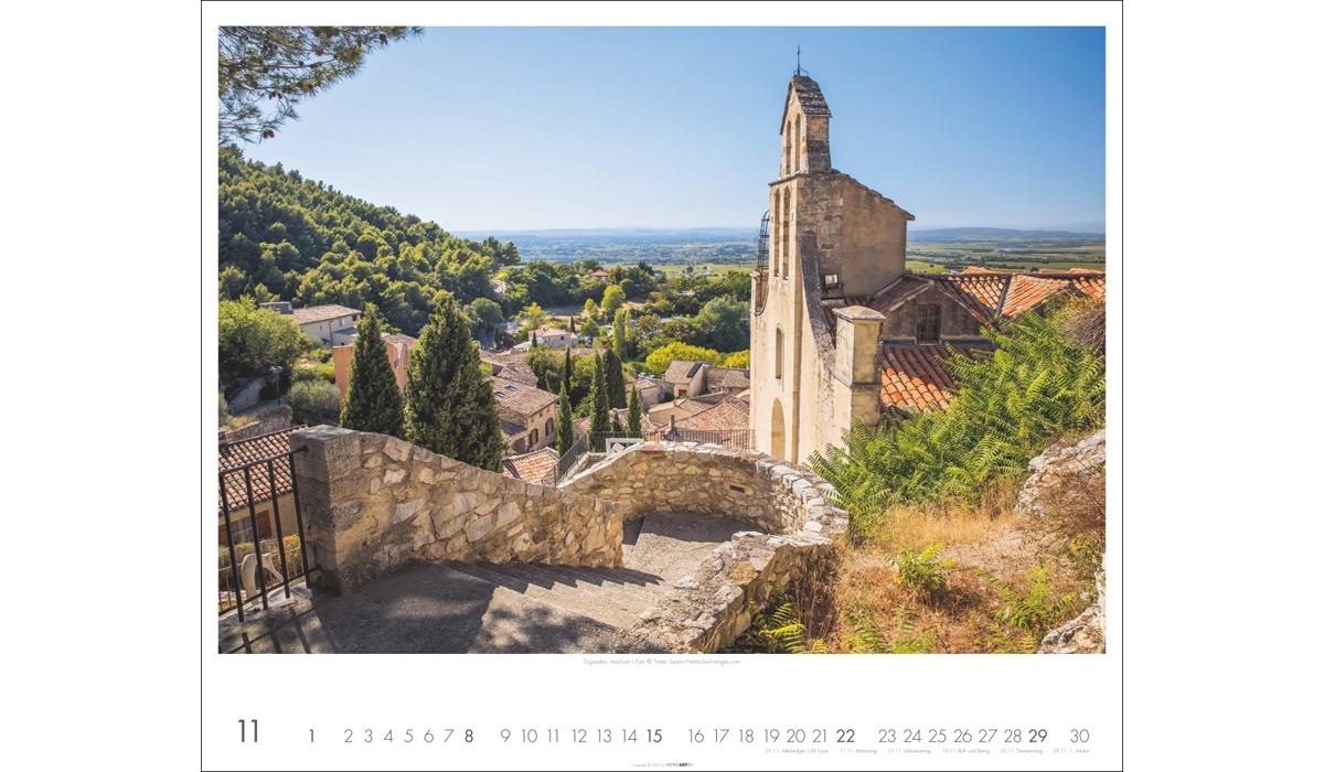 advertising calendar: Provence 2026